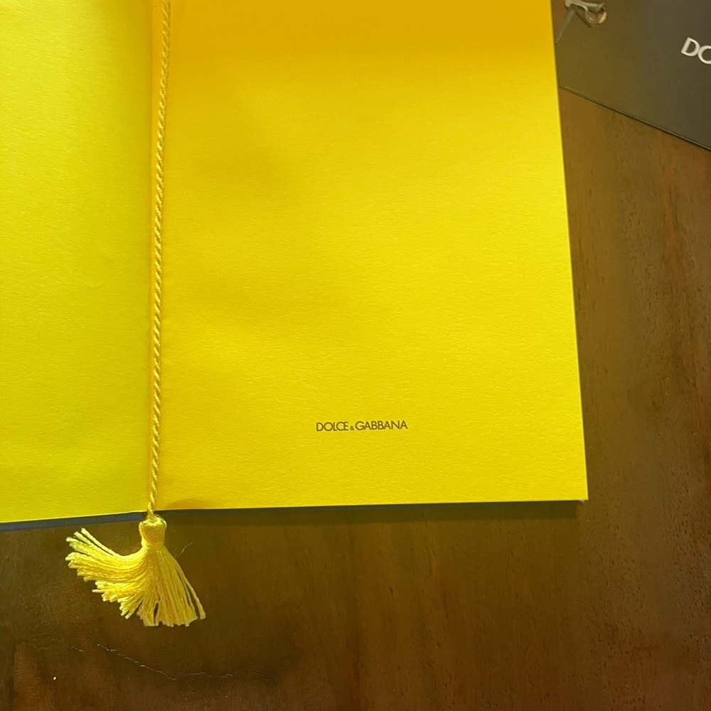 Dolce & Gabbana Multicolor Polyester Carretto Siciliano Print Notebook - Picture 6 of 6